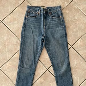 Madewell High rise slim boyjean Fall 2020